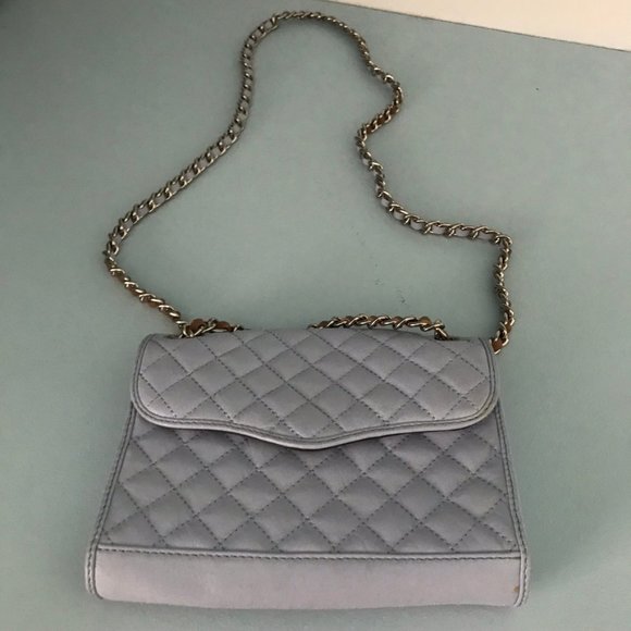 Blue Rebecca Minkoff Mini "Quilted Affair" Bag - Picture 2 of 6